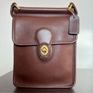 Vintage coach Murphy Bag 9930 Mahogany Made in Hungary